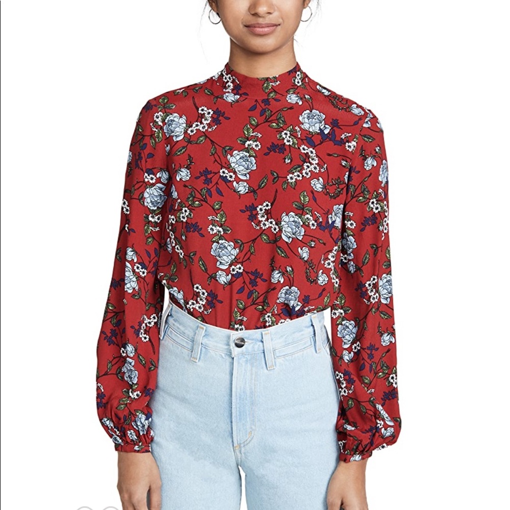 YUMI KIM floral print top in size small. NEW never used